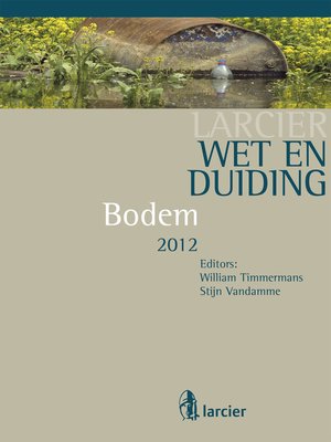 cover image of Wet & Duiding Bodem